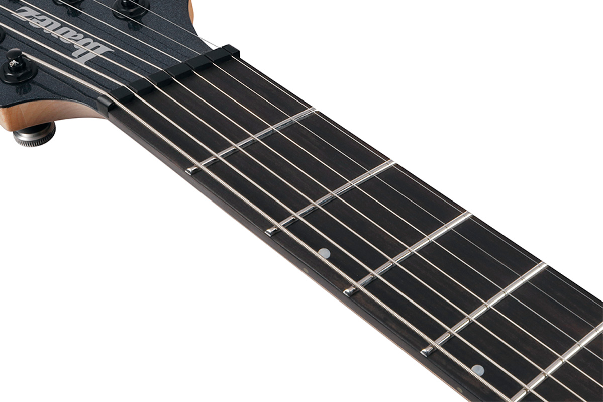 Ibanez A527-IPT(Iron Pewter)/ 指板、フレット