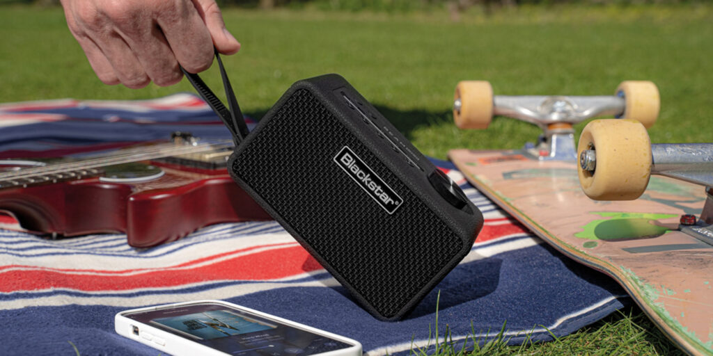 Blackstarが、Bluetoothスピーカー兼ミニ・ギター・アンプ“BEAM MINI”を発表！ 