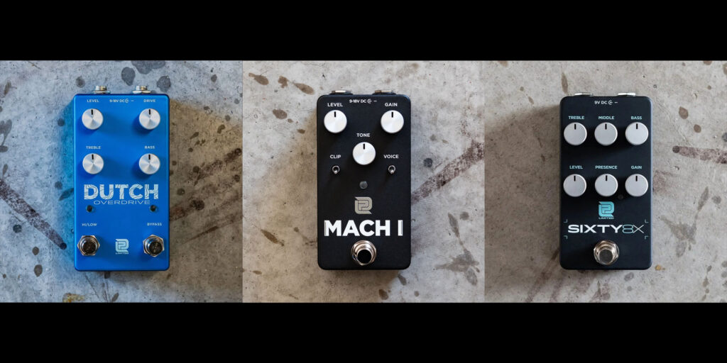 LPD Pedalsが、オーバードライブやディストーションの新製品3モデルをリリース！