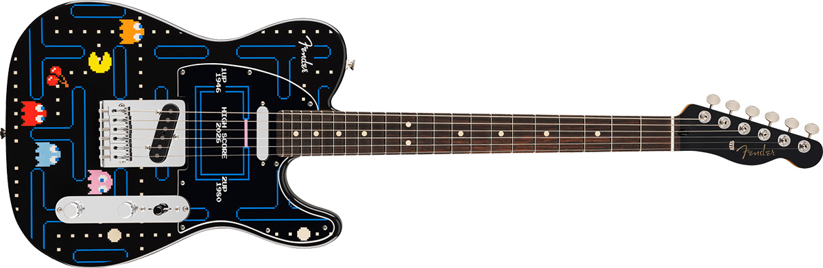 Fender / Limited Edition PAC-MAN Player Ⅱ Telecaster(正面)