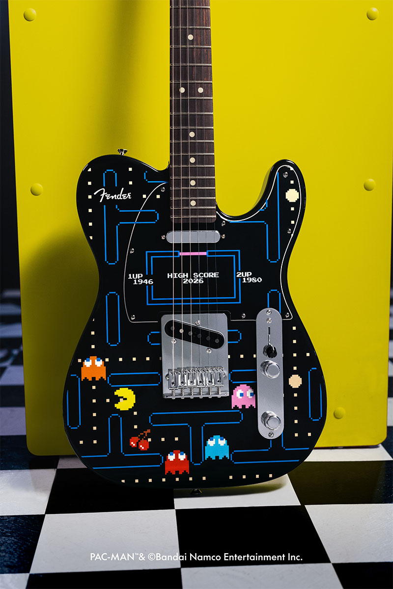 ボディ表面に描かれたゴーストのブリンキー、ピンキー、インキー、クライドたち