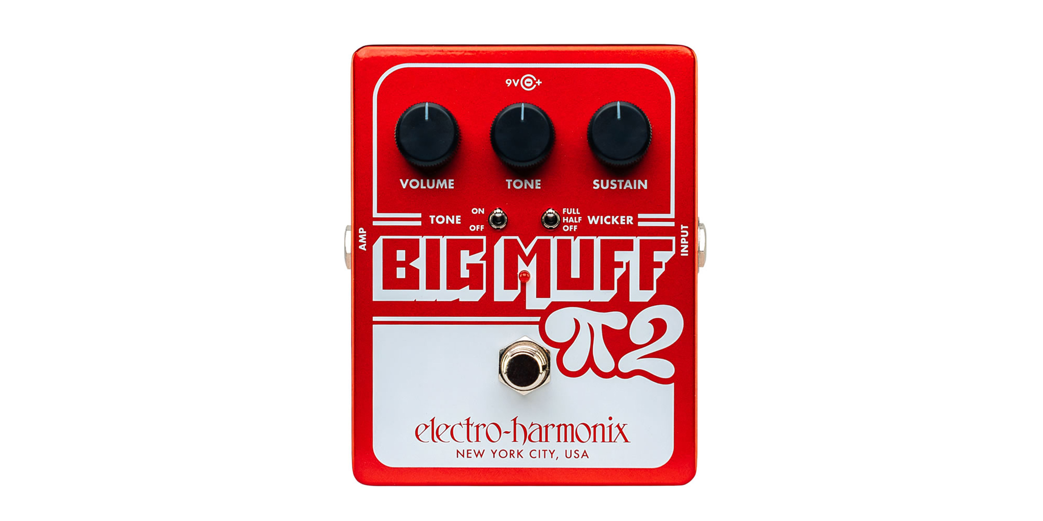 Electro-Harmonixより、失われた回路をベースにした“Big Muff Pi 2 with Tone Wicker”が登場
