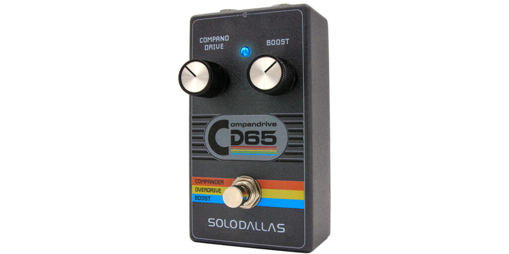 SoloDallasが、スタジオ品質のブースト＆コンプレッサー・ペダル“CompanDrive 65”をリリース