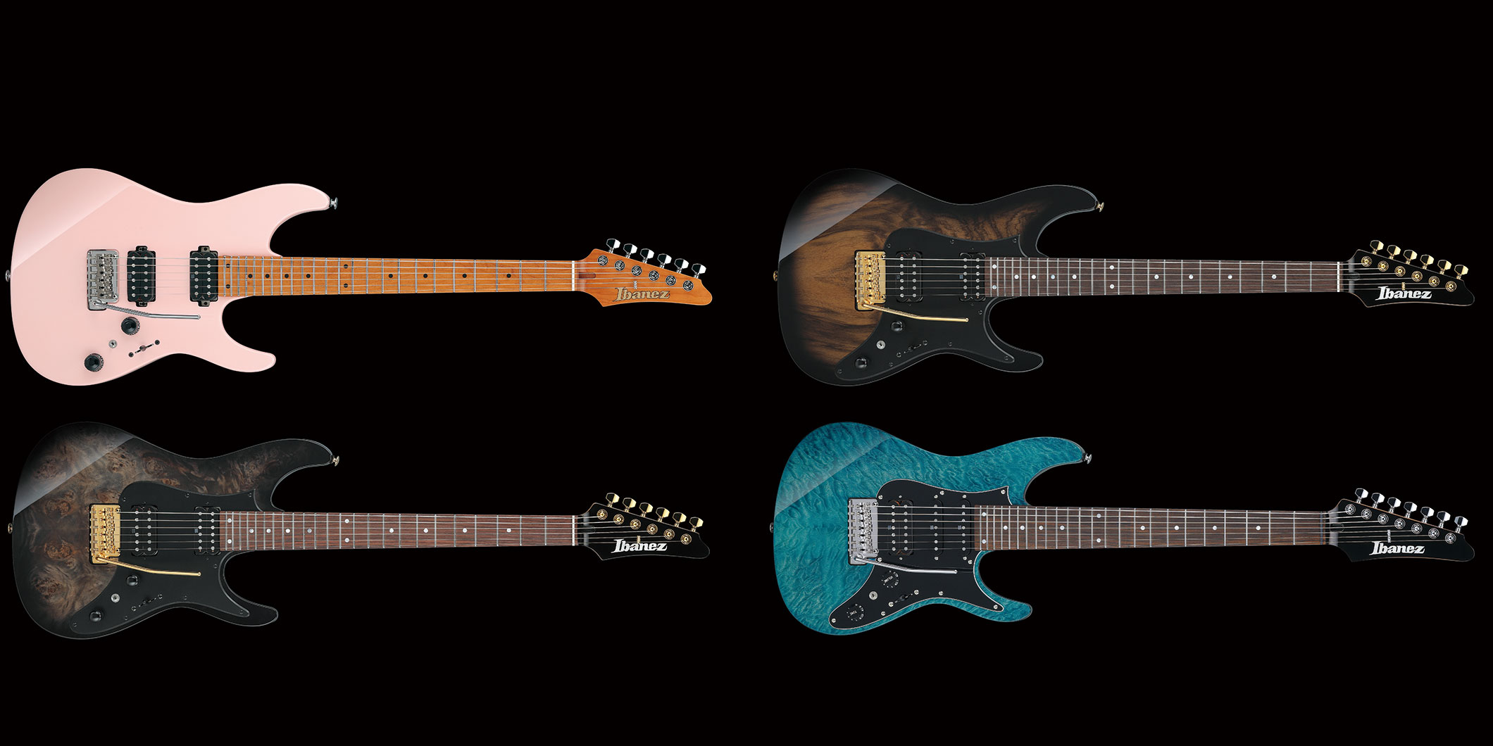Ibanezより、“AZ”と“AZ Premium”の新カラー＆SPOTモデル4機種が登場
