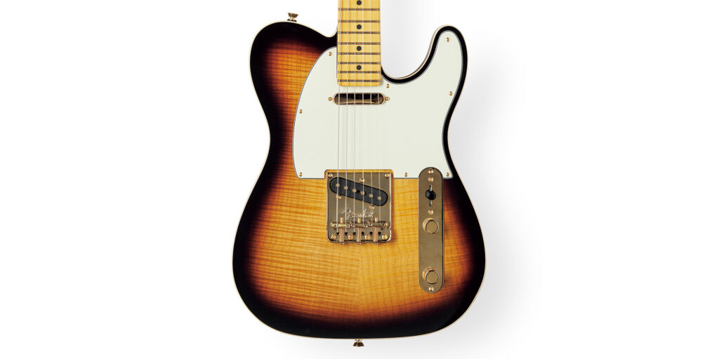 FENDER／75TH ANNIV. AMERICAN PROFESSIONAL II CUSTOM TELECASTER〜テレキャスター75周年を祝すフレイム・メイプル・トップの限定モデル