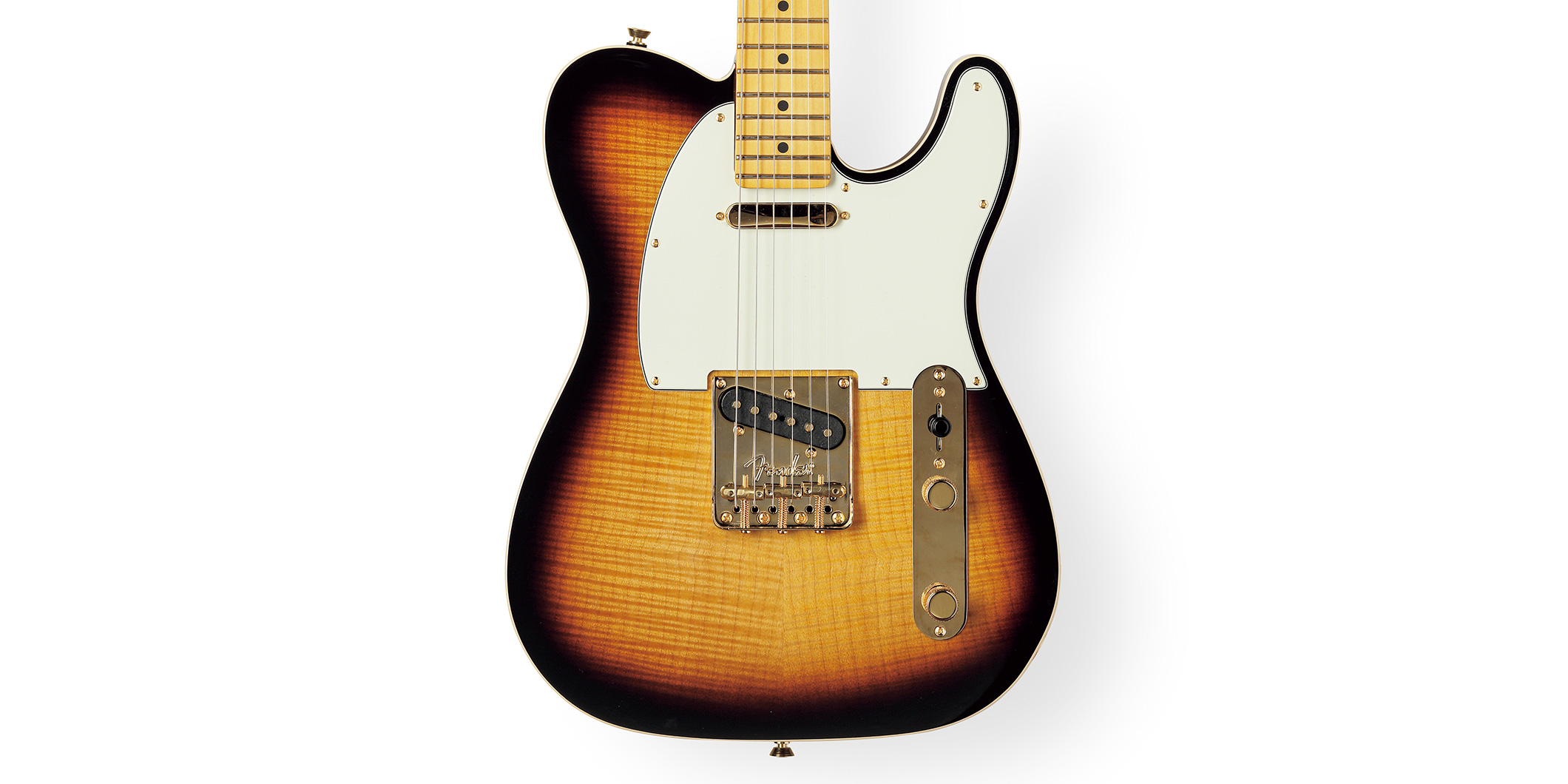 FENDER／75TH ANNIV. AMERICAN PROFESSIONAL II CUSTOM TELECASTER〜テレキャスター75周年を祝すフレイム・メイプル・トップの限定モデル
