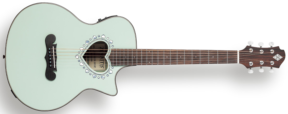 ZEMAITIS/CAM-90HCW GLOSS GREEN MOTHER OF PEARL(前面)