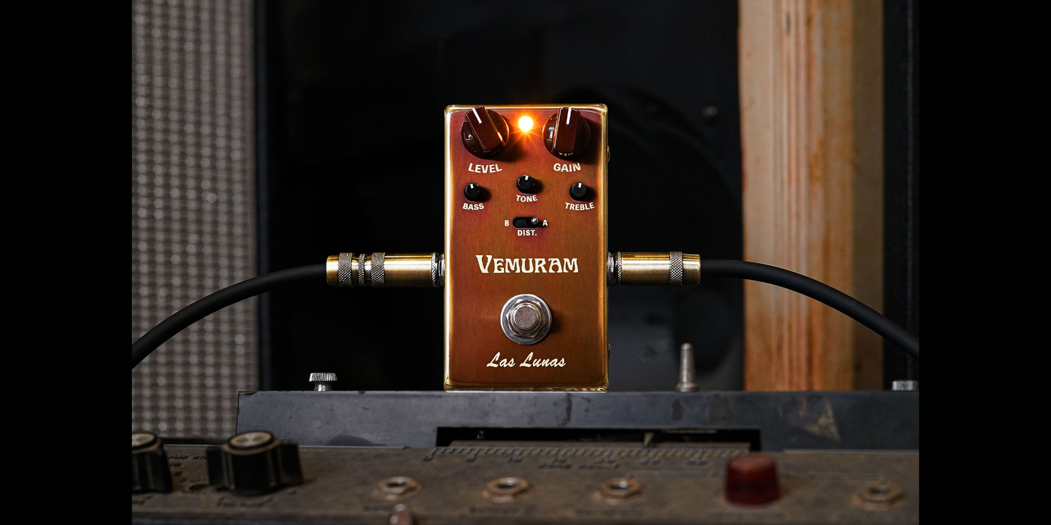 VEMURAMより、1970年代後半のドライブ・サウンドを追求したディストーション・ペダル“Las Lunas”が登場
