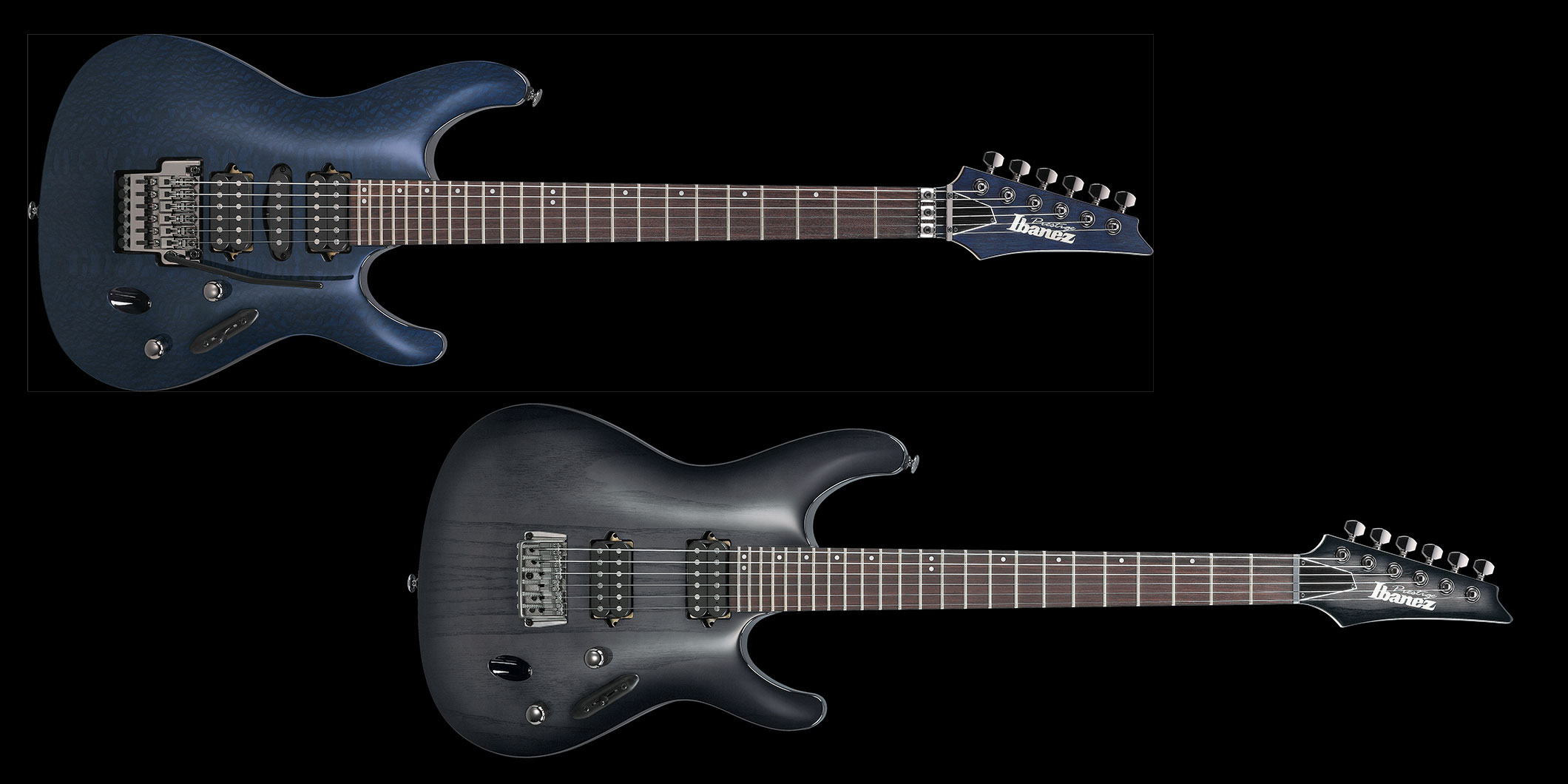 Ibanezが日本製“S Prestige”の新製品を発売。“S6670SK-DUB”と“S6621AH-TGB”の2モデル