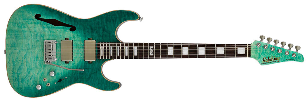 Soloking／MS-2 Custom 24HH Bear（Turquoise Wakesurf）
