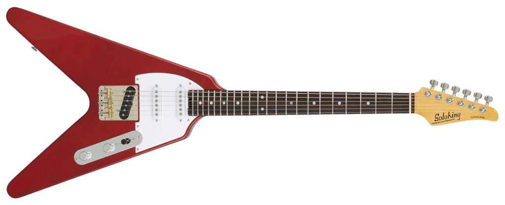 Soloking／MTV-1 SSS（Candy Apple Red）