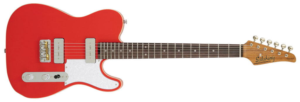 Soloking／MT-1 Deluxe P90（Fiesta Red）