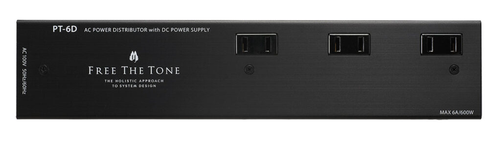 FREE THE TONE / PT-6 AC POWER DISTRIBUTOR with DC POWER SUPPLY