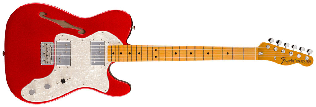Fender／American Vintage Ⅱ 1972 Telecaster Thinline（Candy Apple Red）