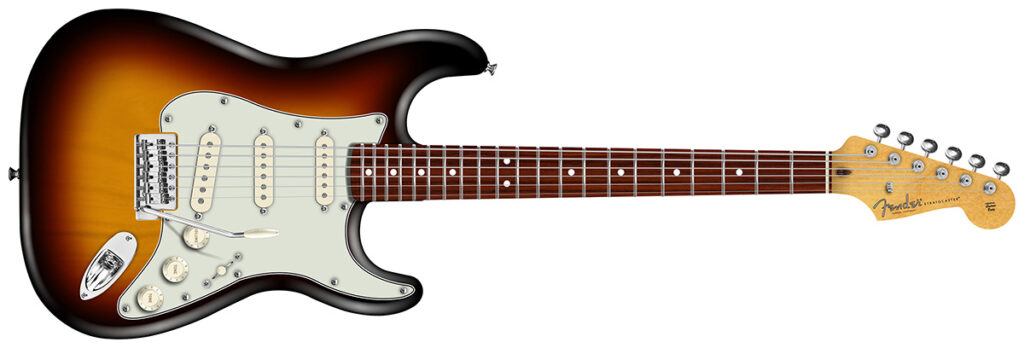 Fender／Limited Edition American Professional Classic Stratocaster featuring the Fender Silent System（3-Color Sunburst）