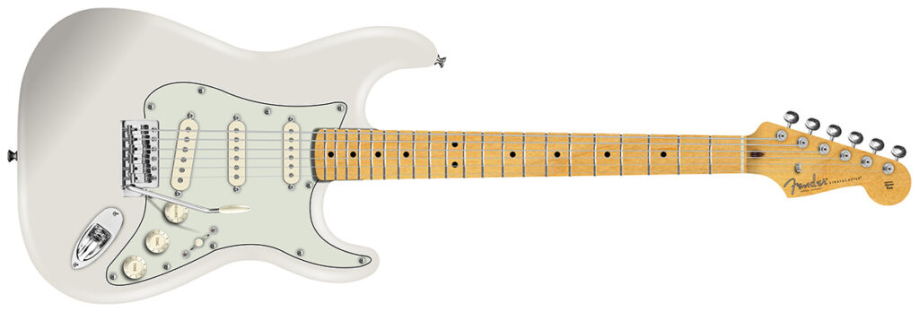 Fender／Limited Edition American Professional Classic Stratocaster featuring the Fender Silent System（Olympic White）