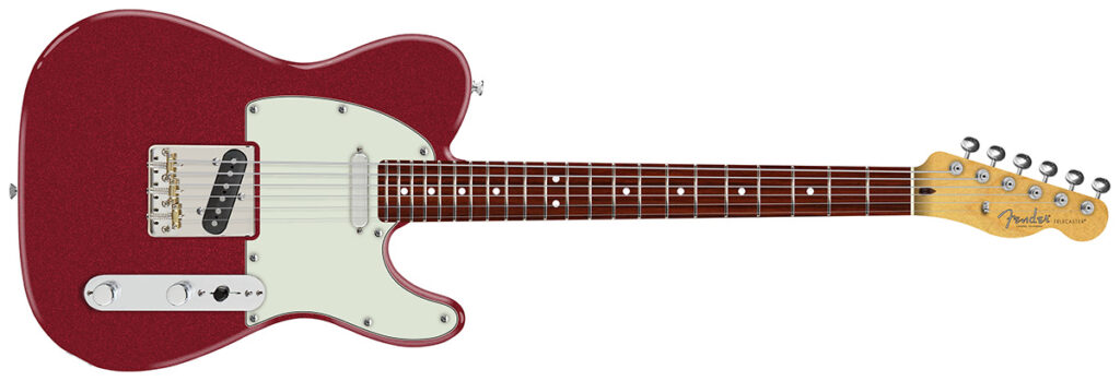 Fender／Limited Edition American Professional Classic Telecaster featuring the Fender Silent System（Candy Apple Red）