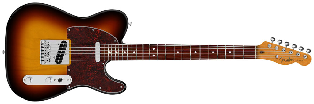 Fender／75th Anniversary Player Ⅱ Baritone Telecaster（3-Color Sunburst）