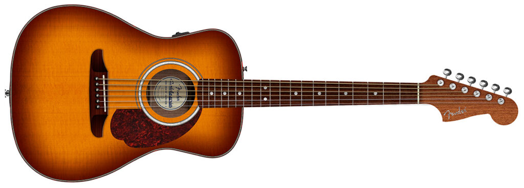 Fender／California Deluxe Redondo Jr. E（Honey Sunburst）