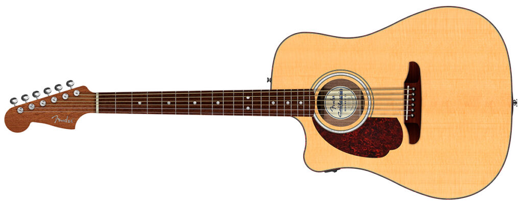Fender／California Deluxe Redondo CE（Natural/Lefty）