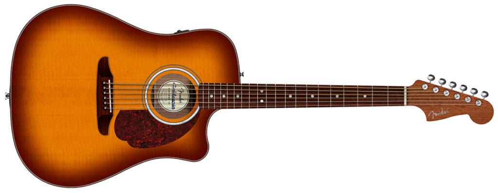 Fender／California Deluxe Redondo CE（Honey Sunburst）
