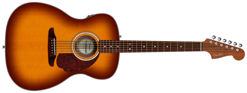 Fender／California Deluxe Monterey E（Honey Sunburst）
