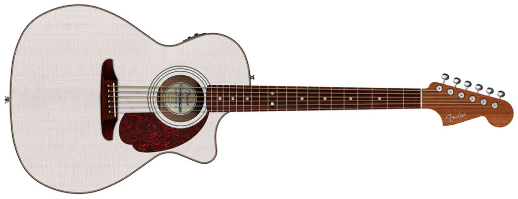 Fender／California Deluxe Newporter CE（White Blonde）