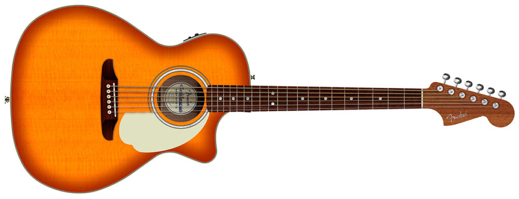 Fender／California Deluxe Newporter CE（Sienna Sunburst）