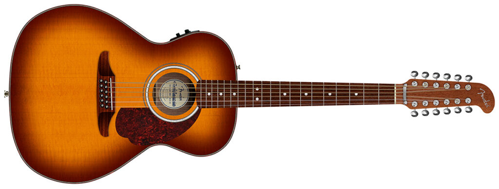 Fender／California Deluxe Villager E（Honey Sunburst）