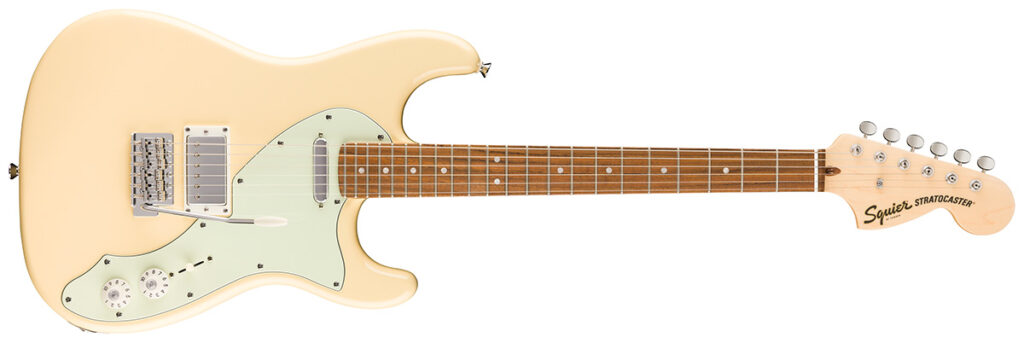Squier／Paranormal Stratocaster Deluxe（Vintage White）