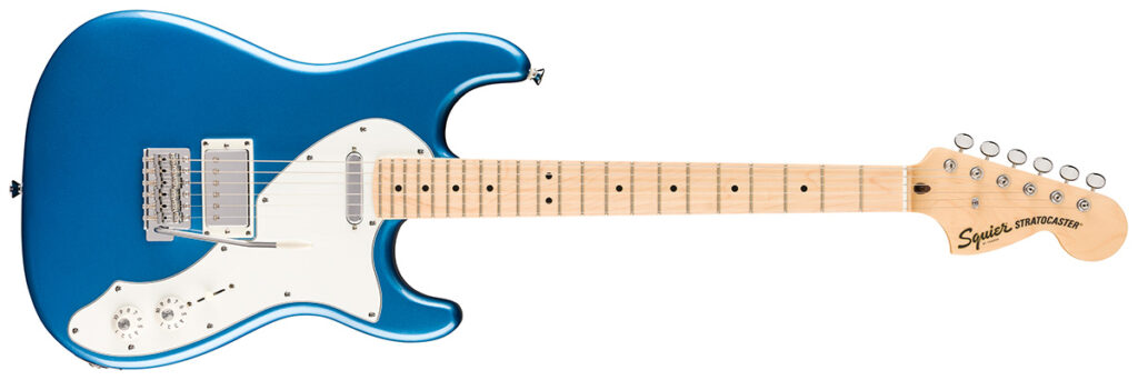 Squier／Paranormal Stratocaster Deluxe（Lake Placid Blue）