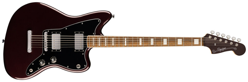 Squier／Paranormal Baritone Jazzmaster HH（Oxblood）