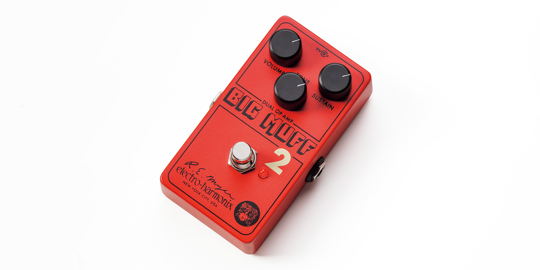 ELECTRO-HARMONIX／BIG MUFF PI 2〜幻のデュアル・オペアンプ回路を復刻！　抜けの良さを備えた新解釈ビッグマフ