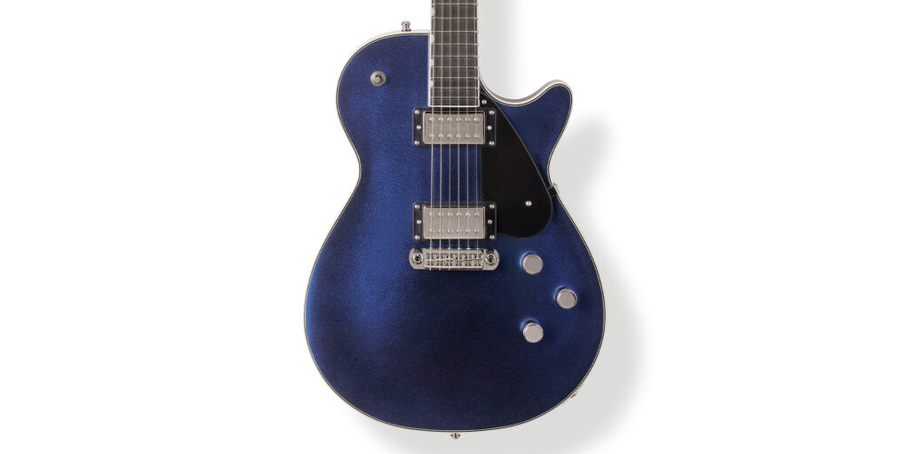 GRETSCH／ELECTROMATIC PREMIER JET〜ブルーからパープルへ輝くライブ仕様を追求した実戦派