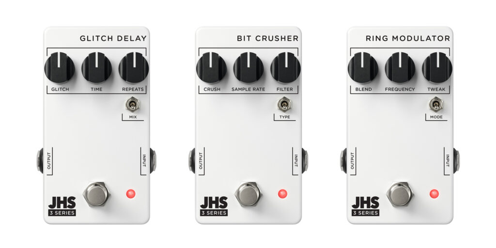 JHS Pedalsの3 Seriesより、ユニークなサウンドを生む3つのペダルが登場