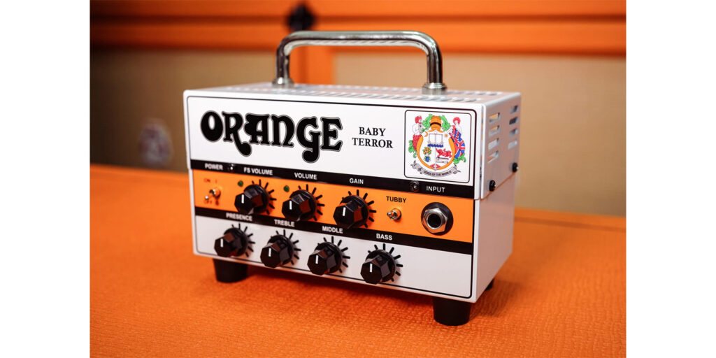 Orangeより、Babyシリーズの20Wギター・アンプ・ヘッド“Baby Terror”が登場