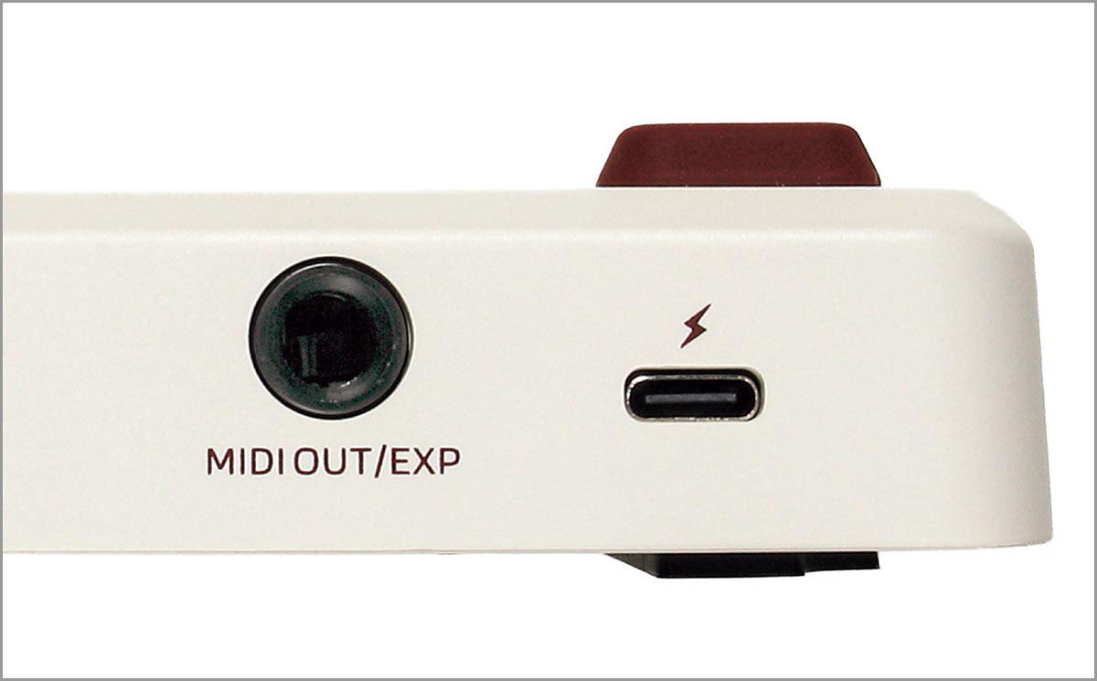 MIDI OUT/EXP端子