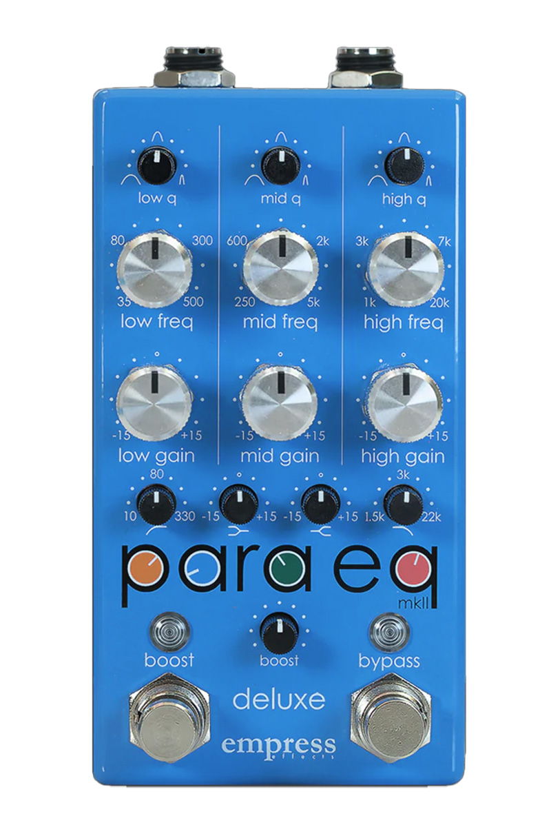 Empress Effects / ParaEQ MKII Deluxe(パラメトリック・イコライザー)