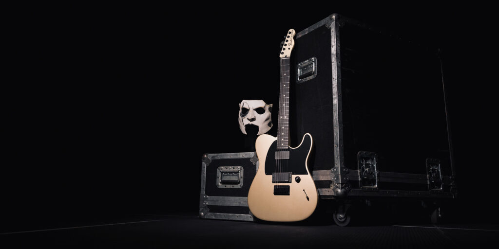 フェンダー、ジム・ルート（Slipknot）シグネチャー・モデル“Jim Root Telecaster”の新色“Shoreline Gold”を発売へ