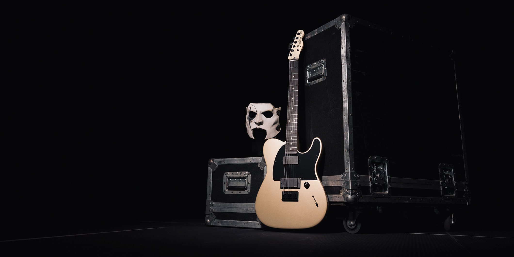 フェンダー、ジム・ルート（スリップノット）シグネチャー・モデル“Jim Root Telecaster”の新色“Shoreline Gold”を発売へ