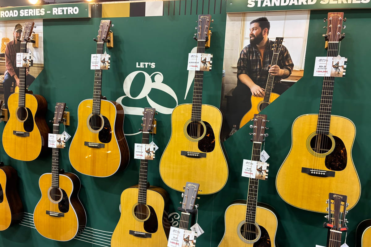 『MARTIN GUITAR SHOW』の模様
