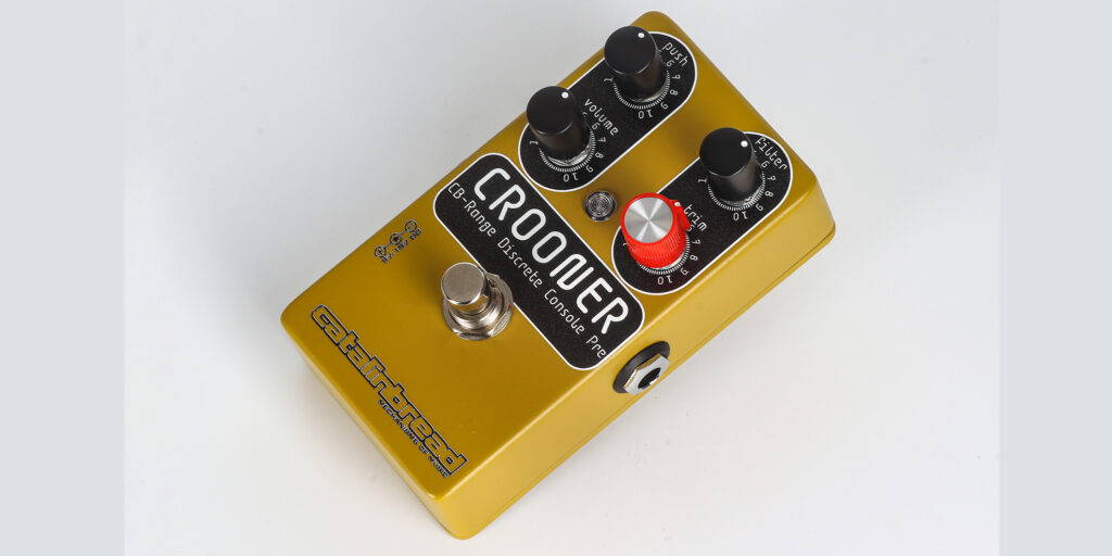Catalinbreadがスタジオ・プリアンプの名機BA-31をペダル・サイズに凝縮した“Crooner”をリリース