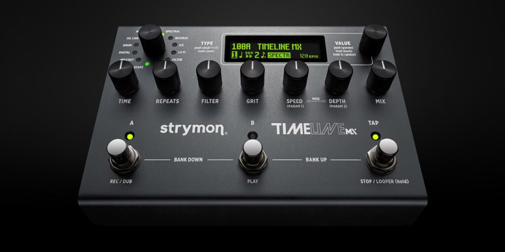 strymonより、圧倒的なサウンドと多彩な機能を搭載したディレイ・ペダル“TimeLine MX”が発売