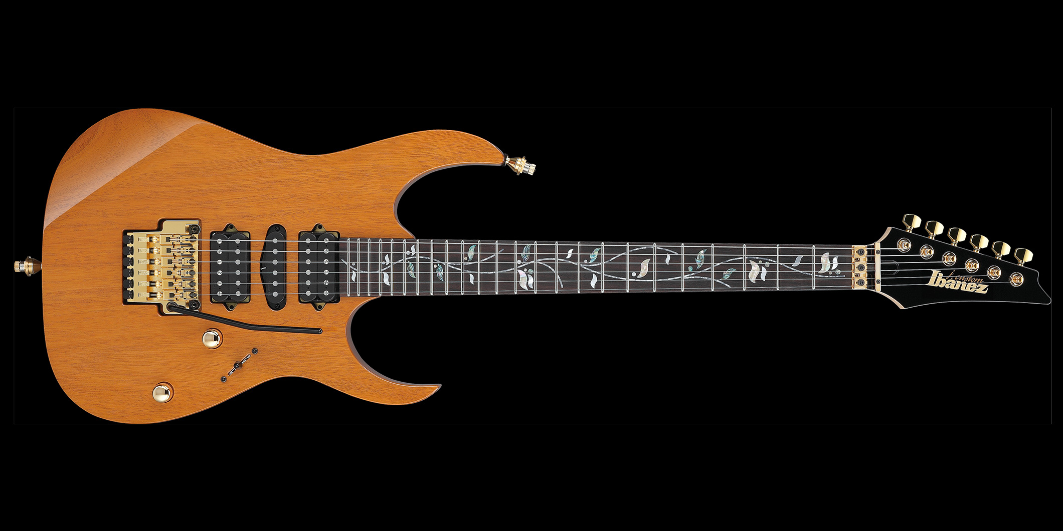 Ibanezがホンジュラス・マホガニー材の限定モデル“RG8570MH-NT”をリリース