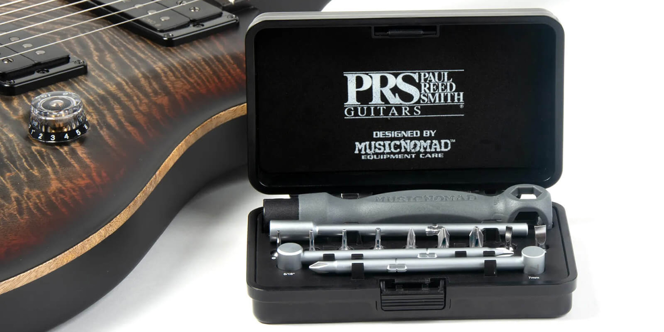 PRS製ギター用メインテナンス工具を1つにまとめた専用ツール・キット“PRS Guitars 18 pc. Tool Kit”が発売
