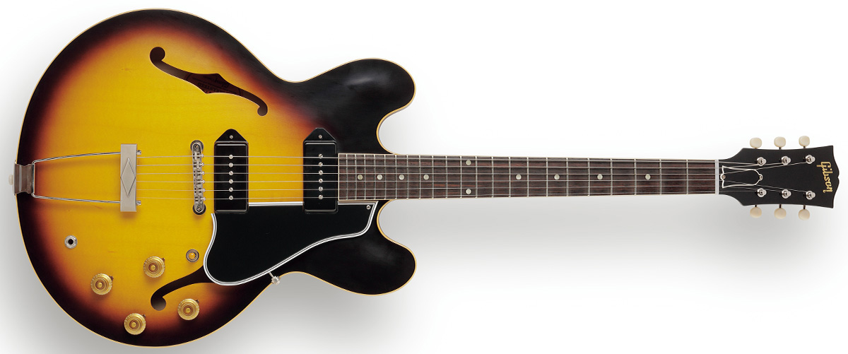 GIBSON CUSTOM／HISTORIC COLLECTION 1959 ES-330 REISSUE（前面）