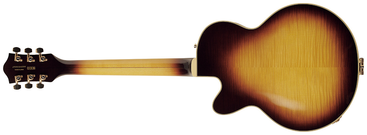 GRETSCH/BROADKASTER JR. LX FIGURED CENTER BLOCK(裏面)