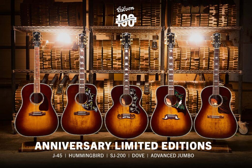 Gibson Custom Acoustic Anniversary Collection