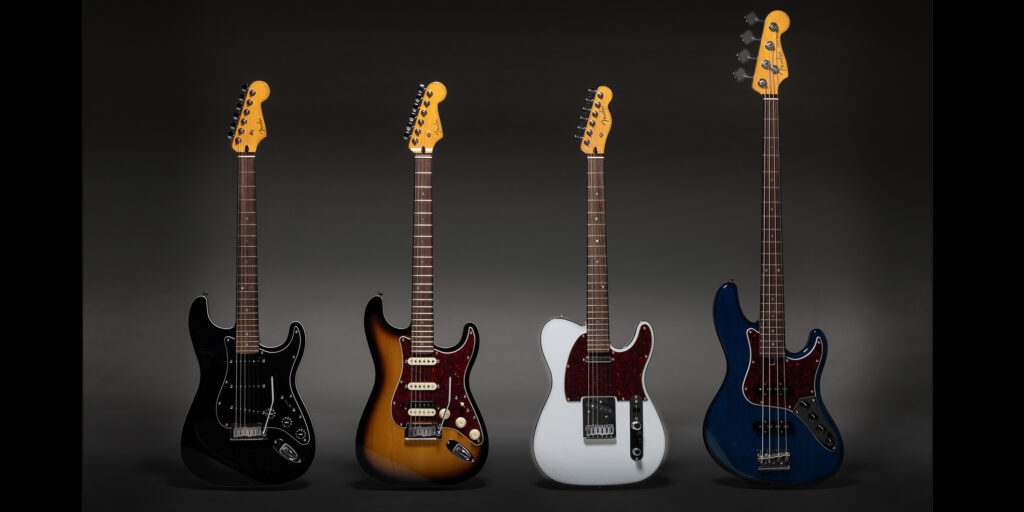 フェンダーがアクティブ・ノイズ・リダクション・システム搭載の新シリーズ“Made in Japan Limited Active Modern”を発売