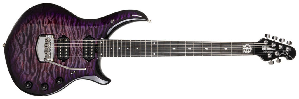 Ernie Ball Music Man/Majesty Premium Select - 6 String(Purple Nebula II)